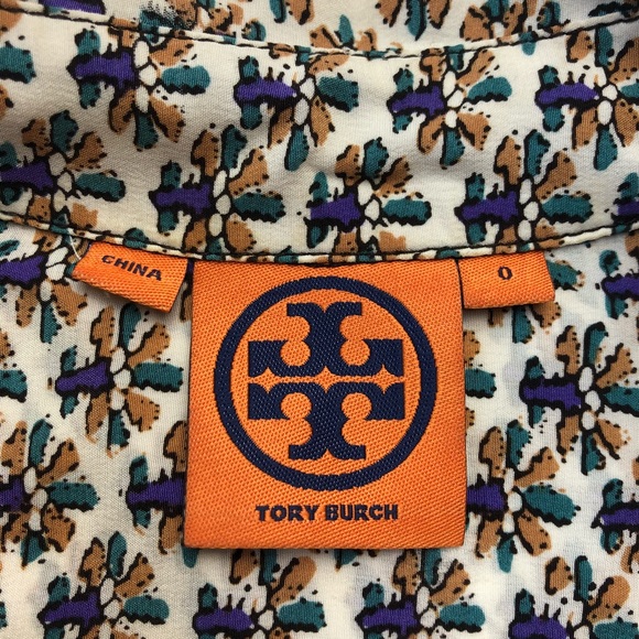 Tory burch button down blouse - Picture 2 of 6